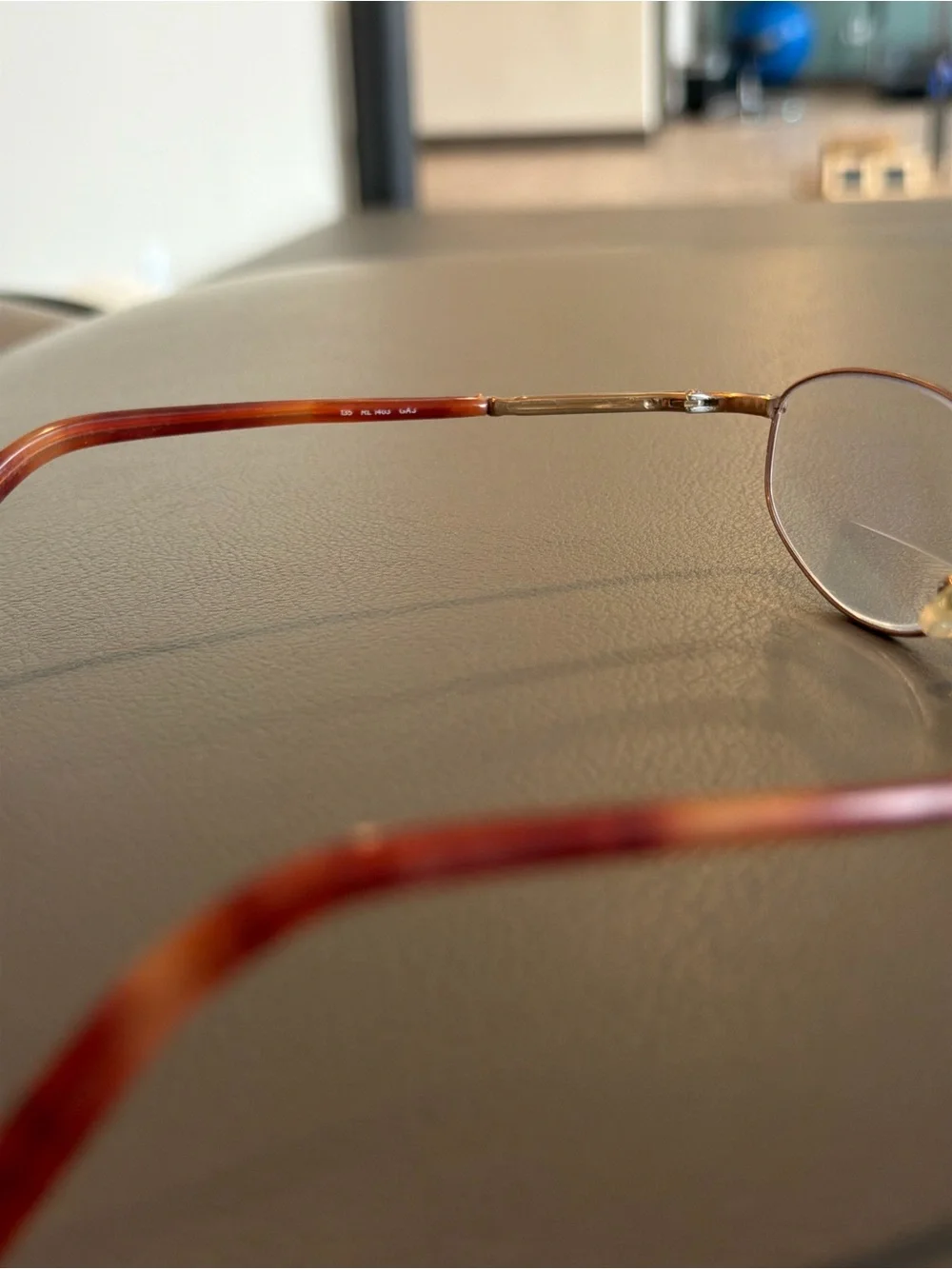 Vintage Ralph Lauren Glasses Frames RL1403 GA3 Oval Brown